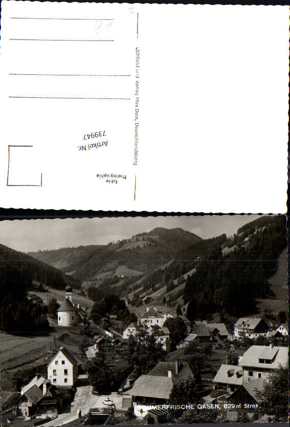 alte Ansichtskarte