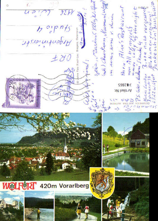 alte Ansichtskarte