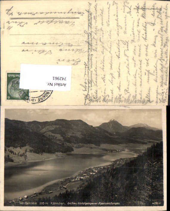 alte Ansichtskarte