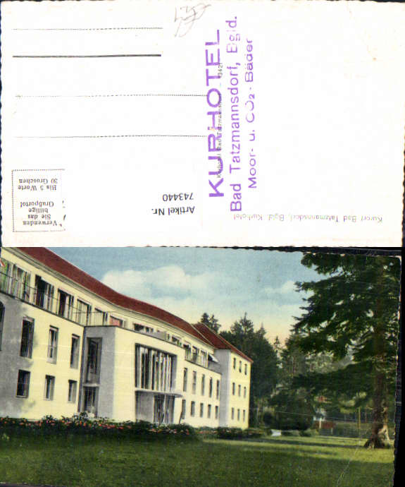 alte Ansichtskarte