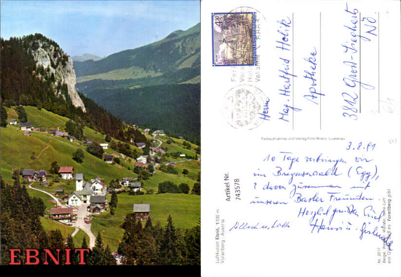 alte Ansichtskarte