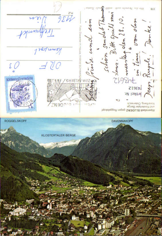 alte Ansichtskarte