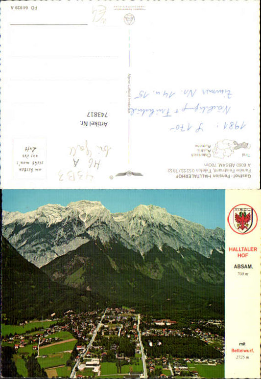 alte Ansichtskarte