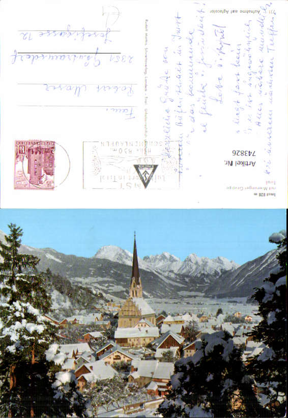 alte Ansichtskarte
