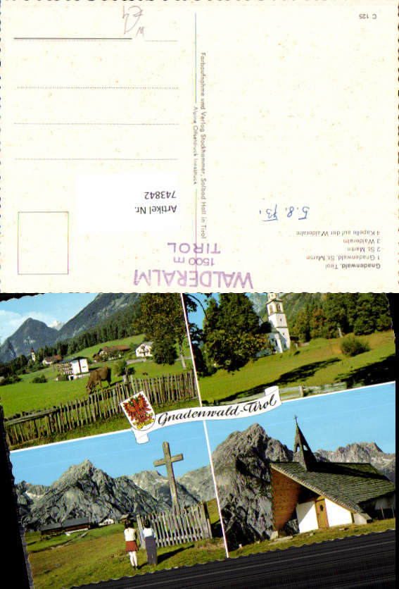 alte Ansichtskarte