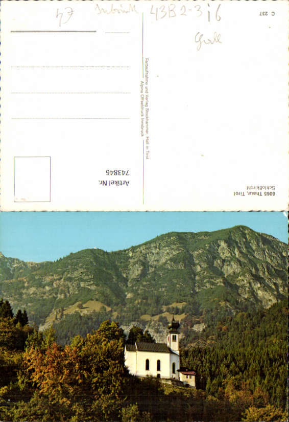 alte Ansichtskarte