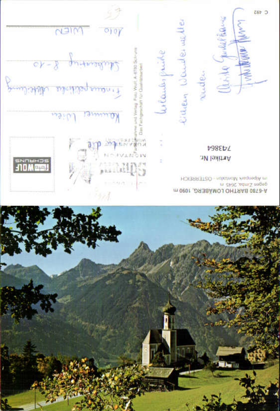 alte Ansichtskarte