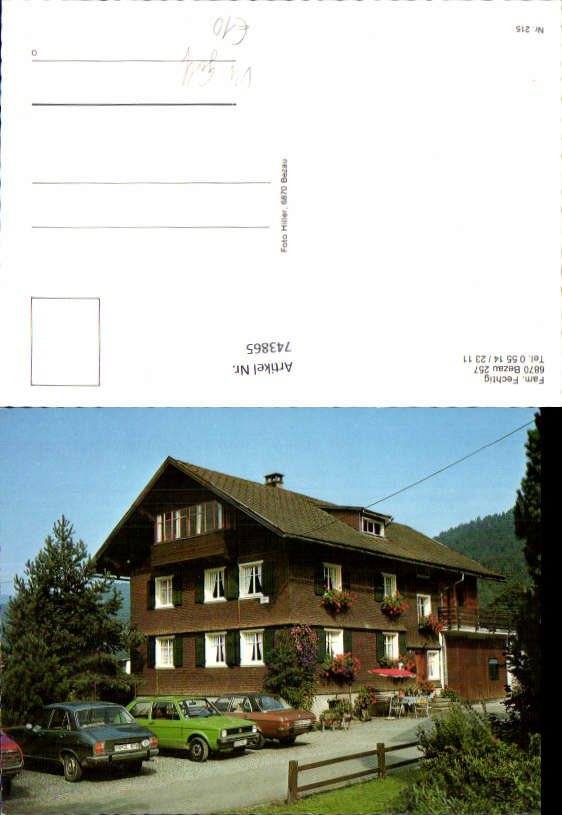 alte Ansichtskarte