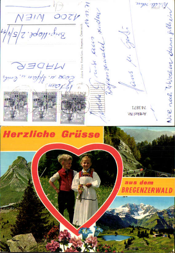 alte Ansichtskarte
