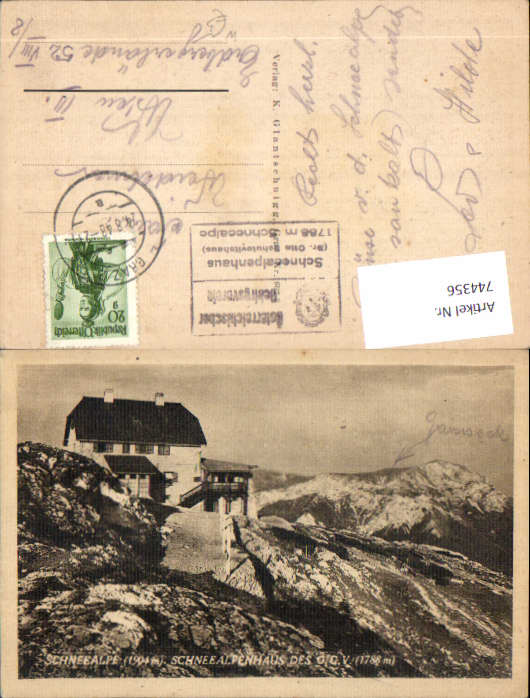 alte Ansichtskarte