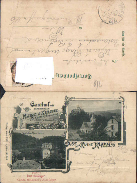 alte Ansichtskarte