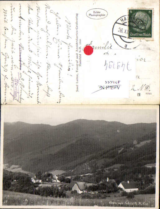 alte Ansichtskarte