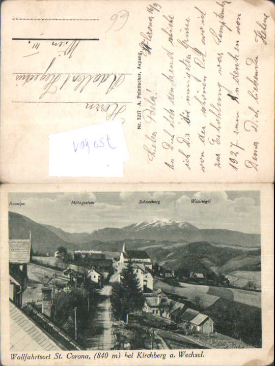 alte Ansichtskarte