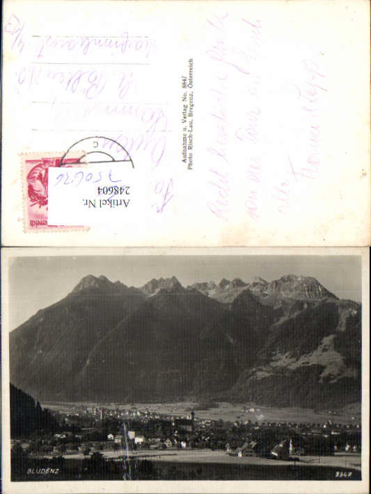 alte Ansichtskarte