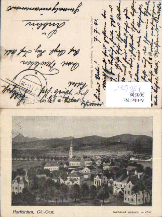 alte Ansichtskarte