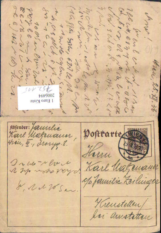 alte Ansichtskarte