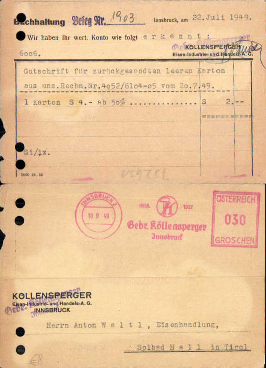 alte Ansichtskarte