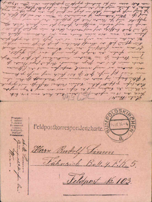 alte Ansichtskarte