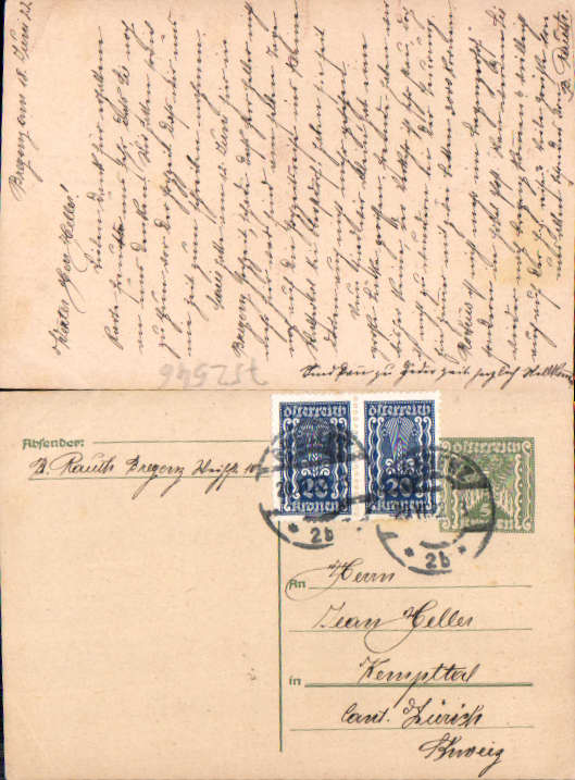 alte Ansichtskarte