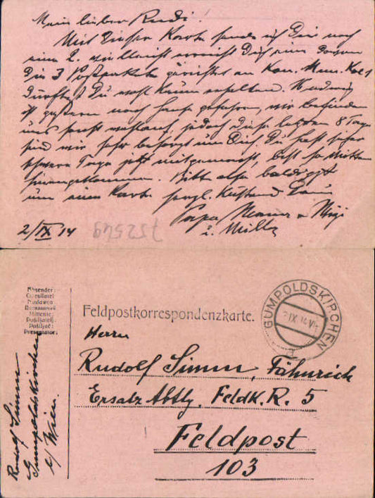 alte Ansichtskarte