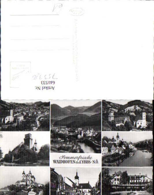 alte Ansichtskarte