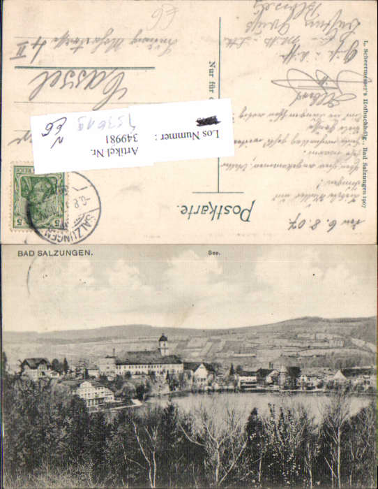 alte Ansichtskarte