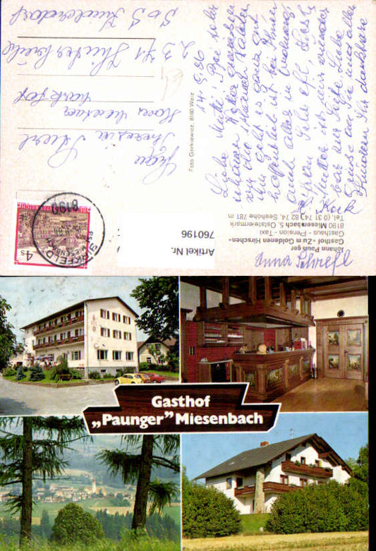 alte Ansichtskarte