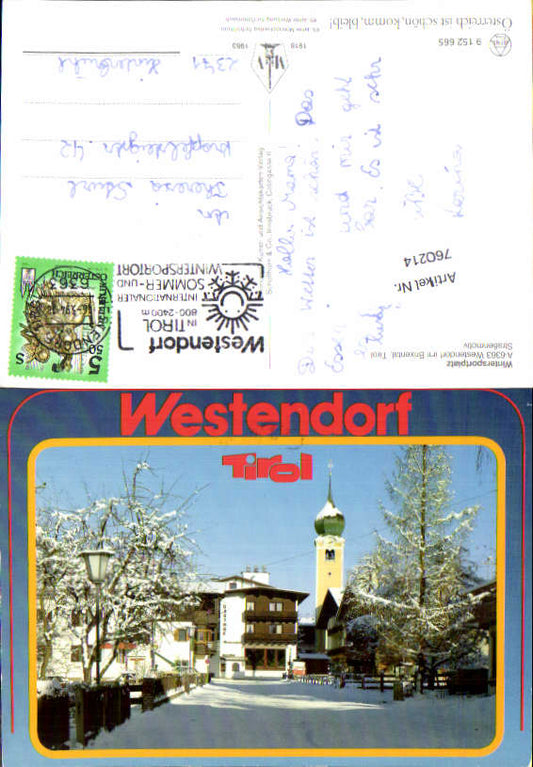alte Ansichtskarte