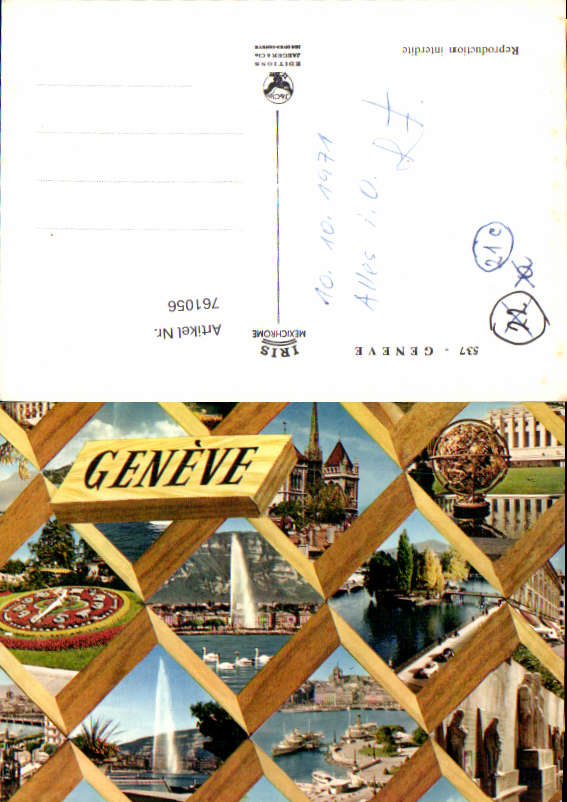 alte Ansichtskarte